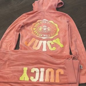 Juicy couture track suit size small